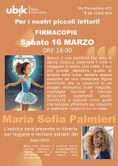 Maria sofia palmieri incontra i lettori alla libreria ubik prenestina